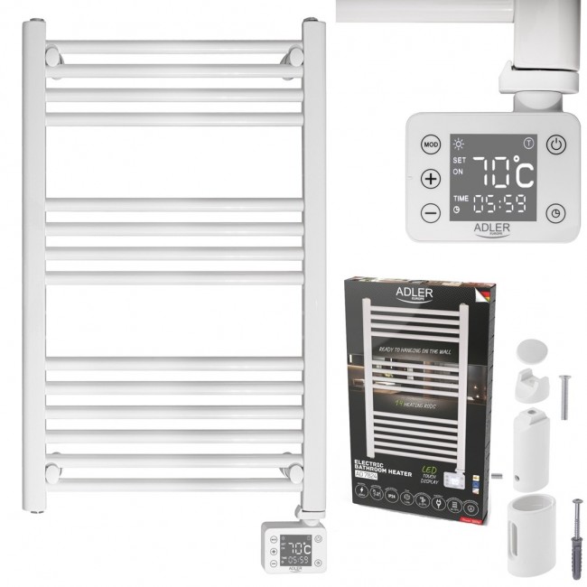 Adler AD 7824 Electric bathroom heater LED white