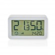 Nedis ZBSC30WT digital weather station White LCD Battery