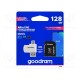 Goodram M1A4-1280R12 memory card 128 GB MicroSDHC Class 10 UHS-I Goodram M1A4-1280R12 memory card 128 GB MicroSDHC Class 10 UHS-I