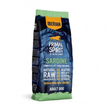PRIMAL SPIRIT Iberian Sardine semi-moist dog food 12 kg