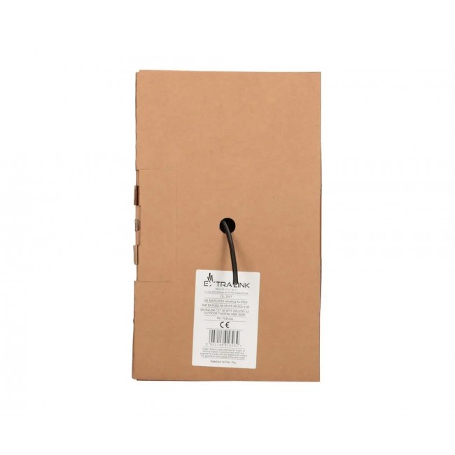 Extralink Twisted pair CAT5E SFTP (SF/UTP) V2 Outdoor 305M Extralink Twisted pair CAT5E SFTP (SF/UTP) V2 Outdoor 305M