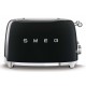 Smeg 50's Style Toaster TSF03BLEU Black Smeg 50's Style Toaster TSF03BLEU Black