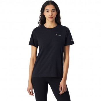 Champion SS Tee Women's T-Shirt black 117535 KK001 M