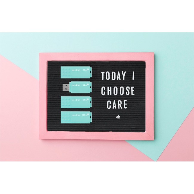 Goodram UME3 USB flash drive 64 GB USB Type-A 3.2 Gen 1 (3.1 Gen 1) Turquoise