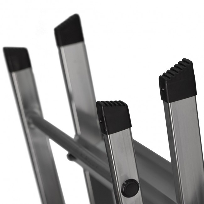 Krause Solidy Folding ladder silver Krause Solidy Folding ladder silver