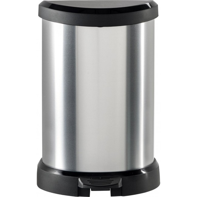 Curver Deco Bins 3253922160018 Round Black,Silver