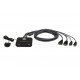 ATEN 2-Port USB FHD HDMI Cable KVM Switch ATEN 2-Port USB FHD HDMI Cable KVM Switch