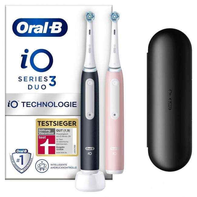 Oral-B Toothbrush iO Series 3n Matt Black/Pink