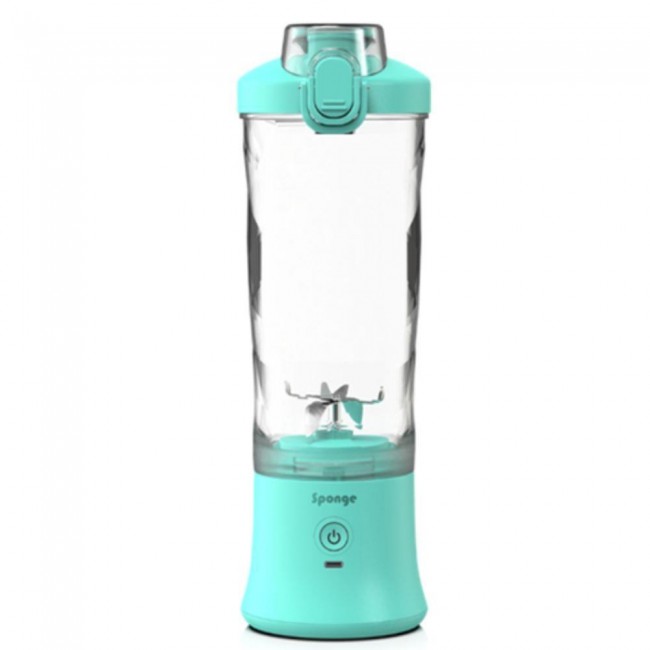 Sponge Cordless cup blender 0.6l Turquoise Sponge Cordless cup blender 0.6l Turquoise