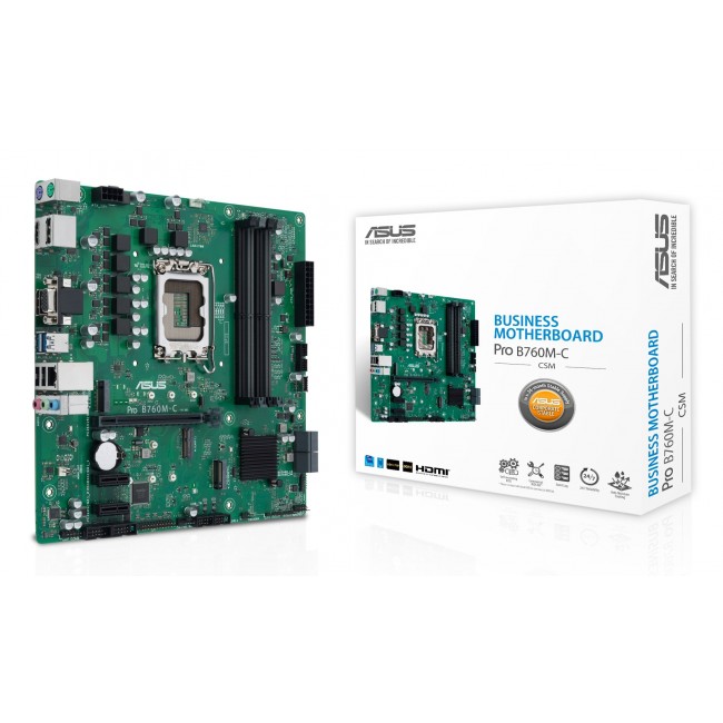 ASUS PRO B760M-C-CSM Intel B760 LGA 1700 micro ATX