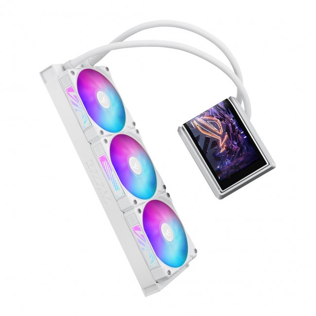 Asus ROG RYUO IV 360 ARGB Wht - all-in-one water cooling, 12 cm (white) Asus ROG RYUO IV 360 ARGB Wht - all-in-one water cooling, 12 cm (white)
