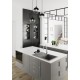 1-bowl granite sink with drainer