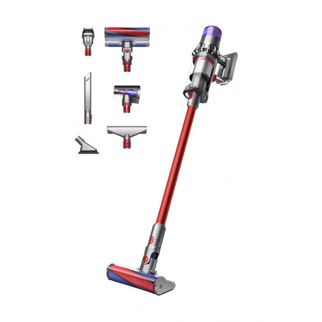 Dyson V11 Fluffy 2-in-1 stick vacuum Battery Dry Bagless Nickel, Red