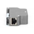 Digitus PoE surge protector (RJ45), DIN rail installation, indoor