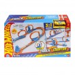 Hot Wheels Track Builder Track Creator Triple Loop Pack & 1:64 Scale Toy Car, Track-Building Set