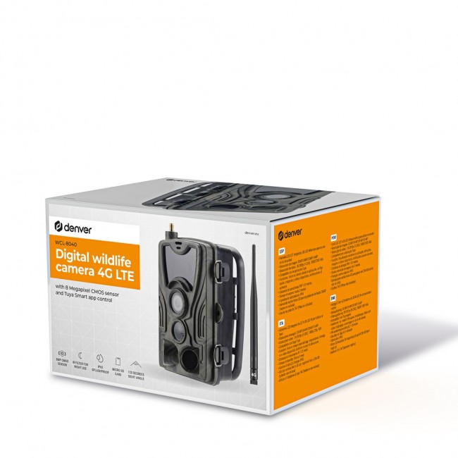 Denver WCL-8040 CMOS Night vision Black, Grey 2560 x 1440 pixels Denver WCL-8040 CMOS Night vision Black, Grey 2560 x 1440 pixels