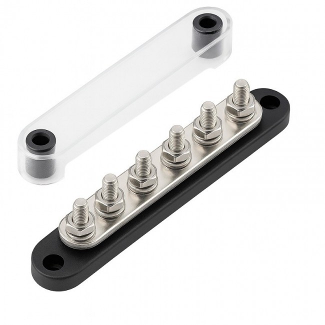 Busbar Solvian 48V 150A 6P M8