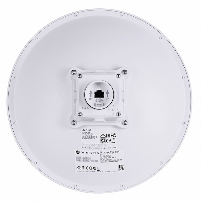 Mikrotik Wire nRAY 2000 Mbit/s White Power over Ethernet (PoE)