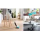 Bosch BCS71HYG4 Cordless 2-in-1 hoover, vacuuming and mopping Unlimited 7 ProHygienic Aqua White Bosch BCS71HYG4 Cordless 2-in-1 hoover, vacuuming and mopping Unlimited 7 ProHygienic Aqua White