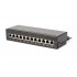 Digitus Desktop CAT 6A, class EA patch panel, shielded, black