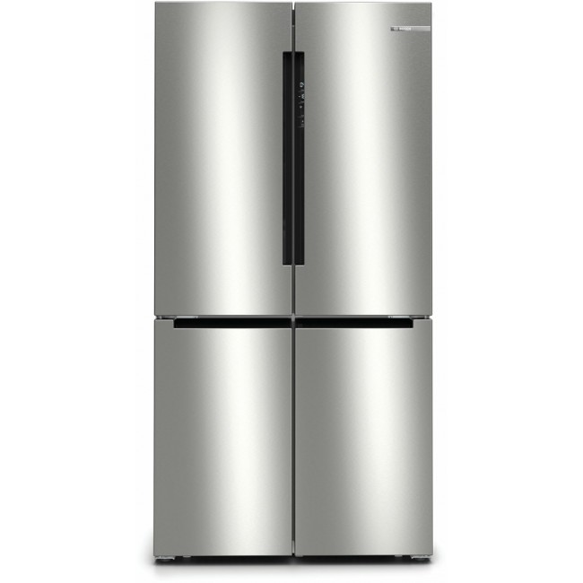 Bosch Serie 4 KFN96VPEA side-by-side refrigerator Freestanding 605 L E Stainless steel Bosch Serie 4 KFN96VPEA side-by-side refrigerator Freestanding 605 L E Stainless steel