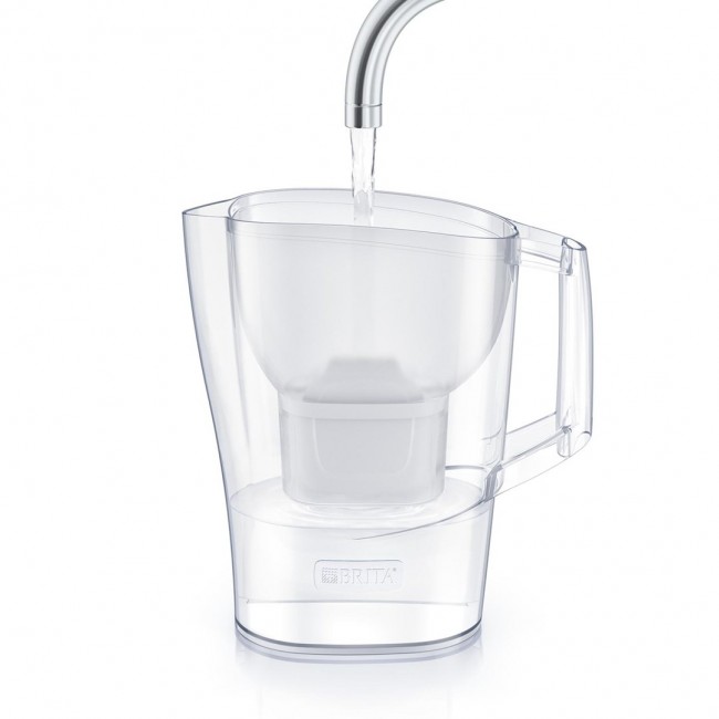 Brita Aluna 2,4l jug + 2 Maxtra cartridges white Brita Aluna 2,4l jug + 2 Maxtra cartridges white