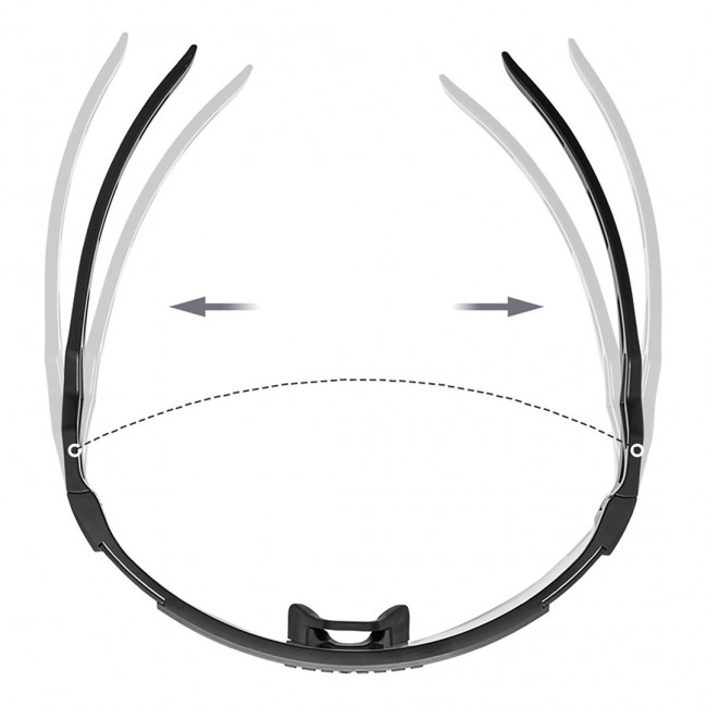 Photochromic cycling glasses with UV protection and Rockbros transparent black corrective insert Photochromic cycling glasses with UV protection and Rockbros transparent black corrective insert