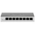 Zyxel GS1200-8 Managed Gigabit Ethernet Switch (10/100/1000) Silver