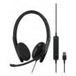 EPOS ADAPT 160T USB II Headset Wired Headband Office/Call Centre USB Type-A Black