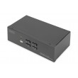 Digitus KVM Switch, 4 Port, Dual Display, 4K, DisplayPort Digitus KVM Switch, 4 Port, Dual Display, 4K, DisplayPort
