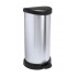 Curver Deco Bins 3253922150002 Round Black, Silver