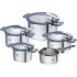 ZWILLING SIMPLIFY Zestaw 5 garnk w b ękitny
