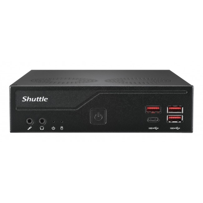 Shuttle Slim PC DB860 , S1851, 2x HDMI, 1x DP, 1x USB-C (DP), 1x 2.5