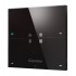 Grenton smart panel / 4 touch fields / OLED / TF-Bus display / black glass front