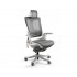 Wau 2 NW41 office chair, charcoal/white mesh
