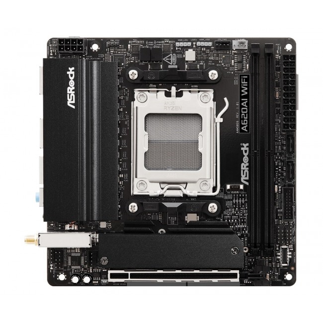 Asrock A620AI WiFi AMD A620A Socket AM5 mini ITX Asrock A620AI WiFi AMD A620A Socket AM5 mini ITX