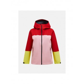Kurtka damska PEAK PERFORMANCE W Trail Hipe 2.5L Shell Jacket kolor czerwony - M