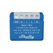 Shelly Qubino Wave 1 Mini LR Smart switch Z-Wave Blue