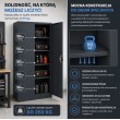 Iron Mate MARS Metal Garage Cabinet 185 x 90 x 45 Anthracite RAL7016