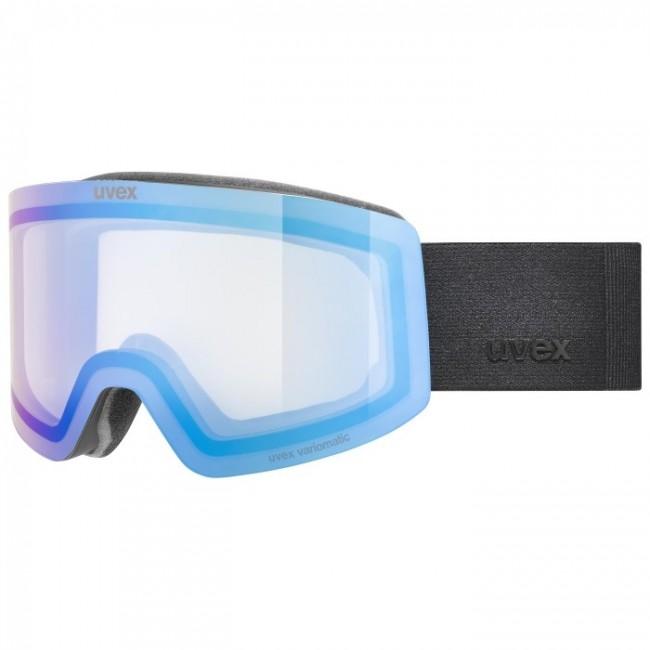 Uvex 5506812330 winter sport goggles Blue Unisex Cylindrical(flat) lens