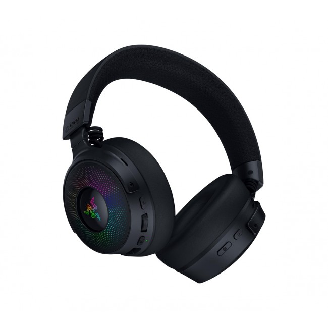 Razer Kraken V4 Pro Headset Wired & Wireless Head-band Gaming USB Type-A Bluetooth Black Razer Kraken V4 Pro Headset Wired & Wireless Head-band Gaming USB Type-A Bluetooth Black