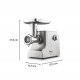 Tefal NE858D38 mincer Silver