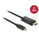 DeLOCK 85290 video cable adapter 1 m USB Type-C HDMI Black