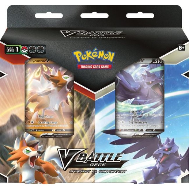 ACD Distribution PKM: V Battle Deck: Lycanroc/Corviknight Card Game