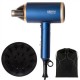 Camry | Hair Dryer | CR 2268 | 1800 W | Number of temperature settings 2 | Ionic function | Diffuser nozzle | Blue/Gold Camry | Hair Dryer | CR 2268 | 1800 W | Number of temperature settings 2 | Ionic function | Diffuser nozzle | Blue/Gold