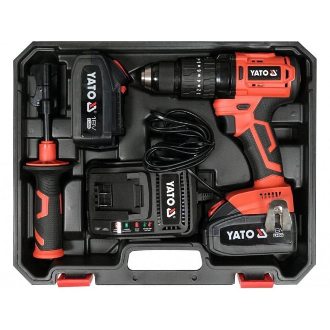 Yato YT-82791 drill 2100 RPM Keyless 1.4 kg Black, Red Yato YT-82791 drill 2100 RPM Keyless 1.4 kg Black, Red