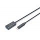 Digitus Active USB 3.2 Gen2 10G extension cable, USB-C - USB-A, 5m Digitus Active USB 3.2 Gen2 10G extension cable, USB-C - USB-A, 5m