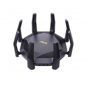 ASUS RT-AX89X AX6000 AiMesh wireless router Ethernet Dual-band (2.4 GHz / 5 GHz) Black