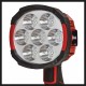 Einhell TE-CL 18/2500 LiAC-solo Black, Red LED