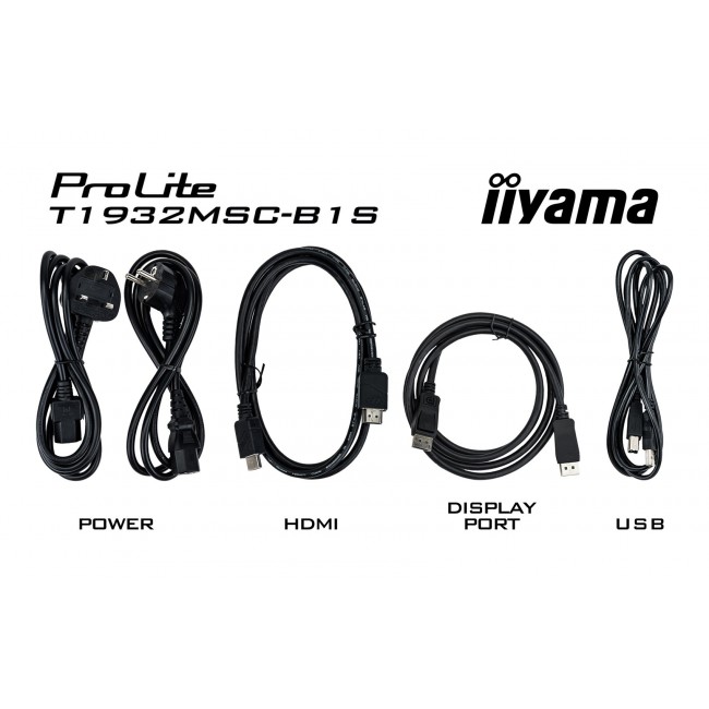 iiyama ProLite 19 10pt touch monitor featuring IPS panel technology